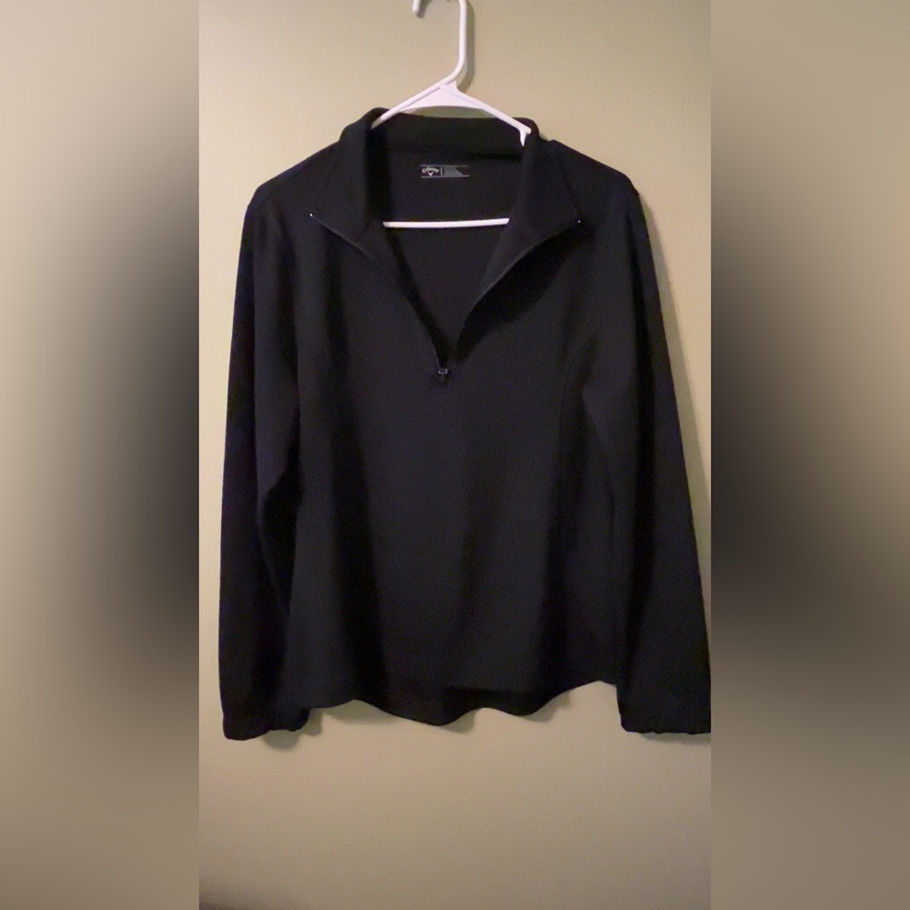 Callaway Black Opti-Dri Pullover